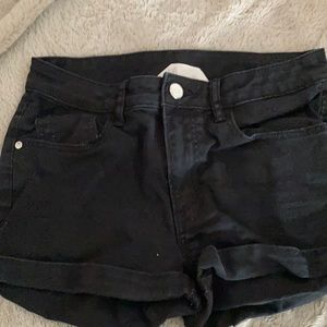 Black shorts